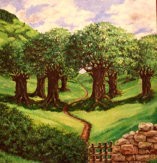 EL TAO Oil Canvas Landscaping