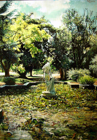 La Primavera Oil Panel Landscaping