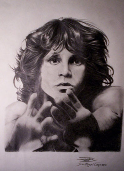 Jim Morrison Pencil