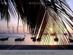 Atardecer en Juan Griego