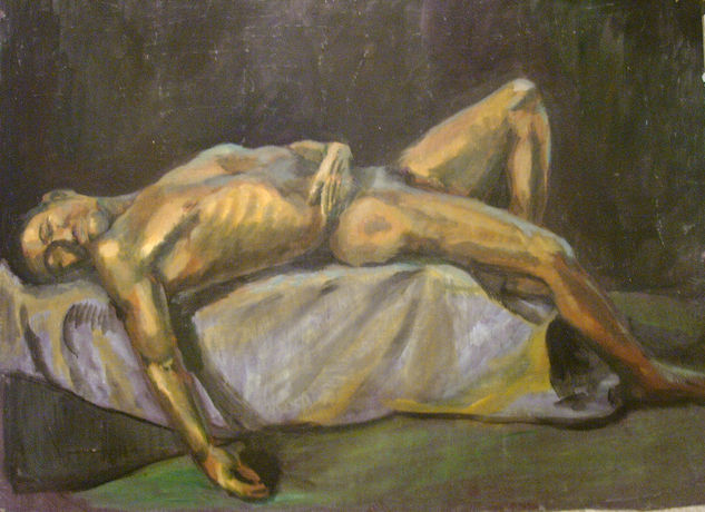 Modelo 4 Oil Others Nude Paintings