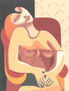 Mujer picassiana.