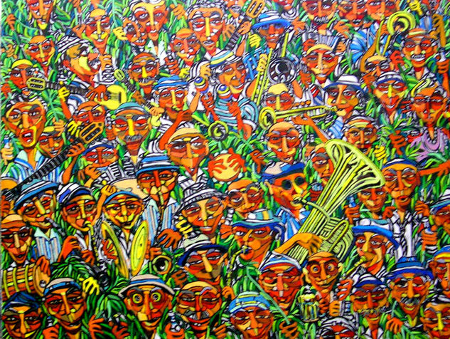 Movimiento -15.- La Rama (Agaete) Oil Canvas Others