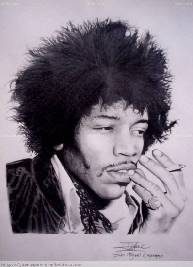 Jimi Hendrix Pencil