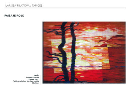 Paisaje rojo