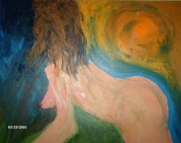 Teta de cabra Oil Canvas Nude Paintings