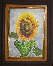 Girasol 1 Oil Canvas