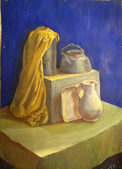 Bodegón 5 Oil Others Still Life Paintings