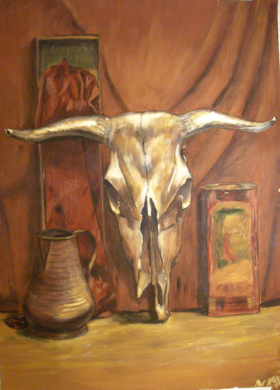 bodegón 1 Oil Others Still Life Paintings