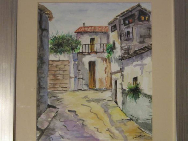 calle de bullas Watercolour Card