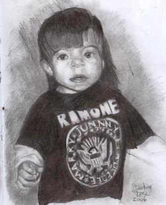 baby ramone Pencil