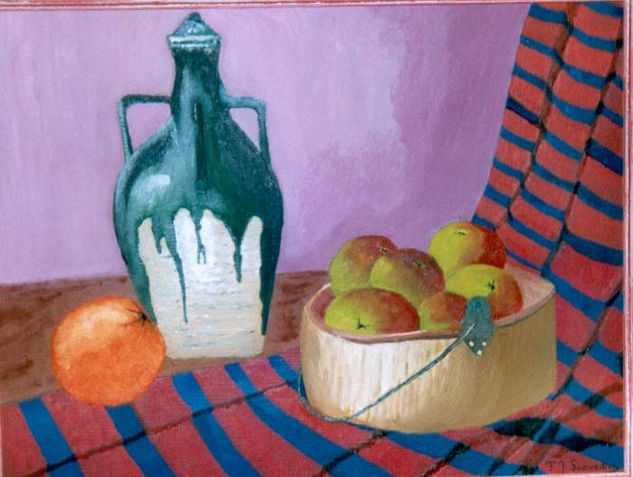 Bodegón Oil Panel Still Life Paintings