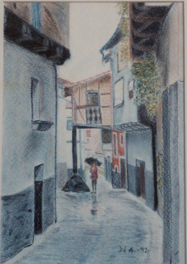 LLUVIA EN GARGANTA LA OLLA