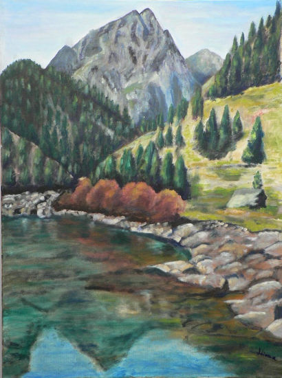 VALLE DE ARAN Oil Canvas Landscaping