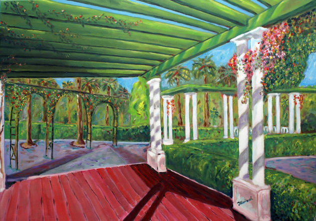 parque hernandez Acrylic Canvas Landscaping