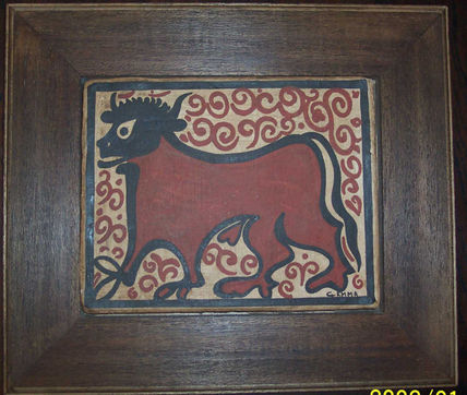 Socarrat toro rojo