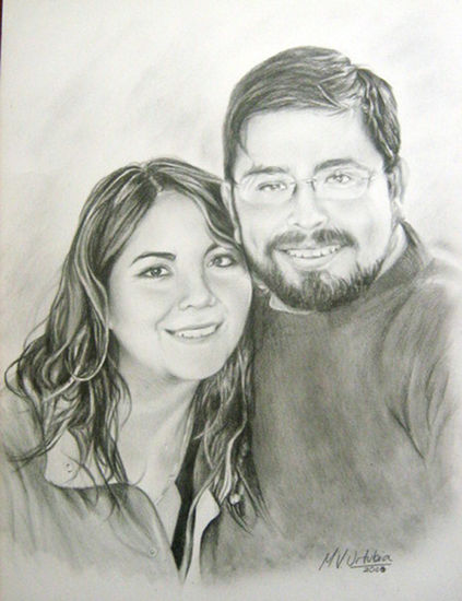 Retrato para su novia Grafito