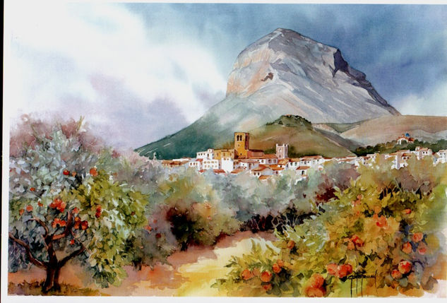 Naranjos Watercolour Paper Landscaping