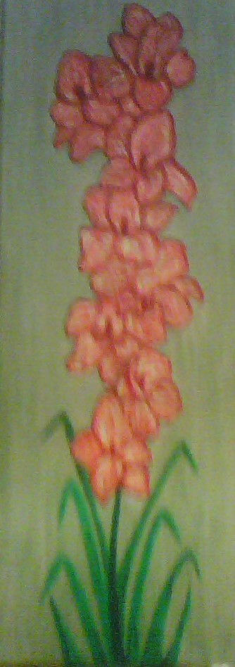 la flor del gladiolo