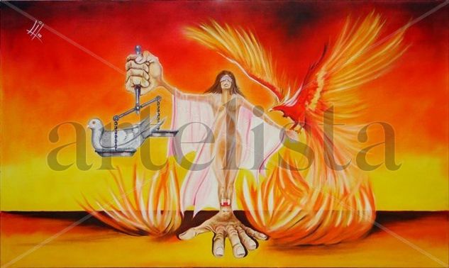 JUSTA RESURRECCION Oil Canvas Others