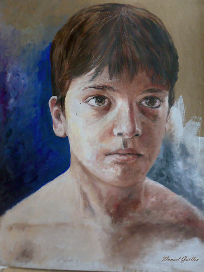 Niño para Madrid Óleo Otros Retrato