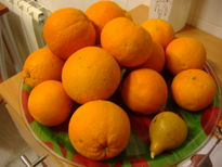 Las naranjas con...