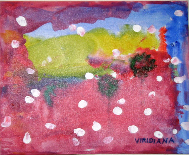 viridianna Acrílico Lienzo Floral