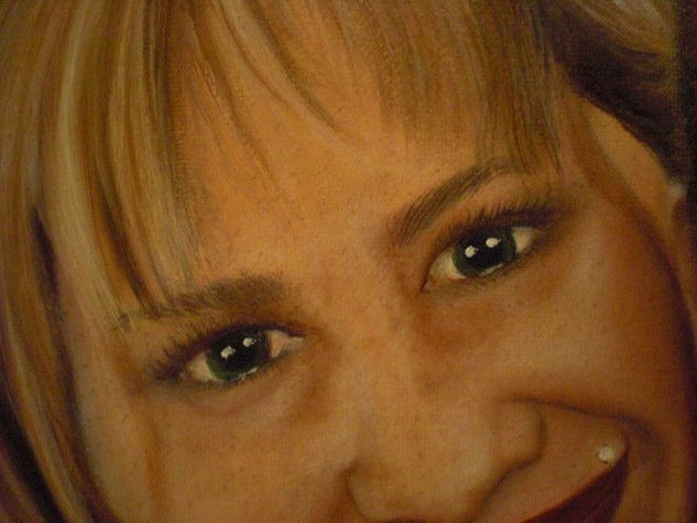 NO TE OLVIDARE Oil Canvas Portrait