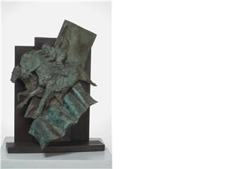 Homenaje al tahur 1 Bronze Figurative