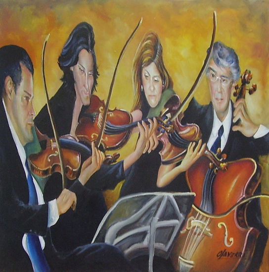 CUARTETO OLAVERRI Oil Panel Others