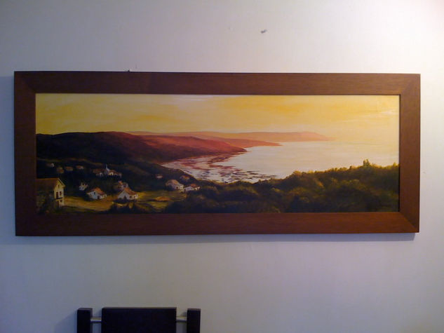 atardecer Oil Canvas Landscaping