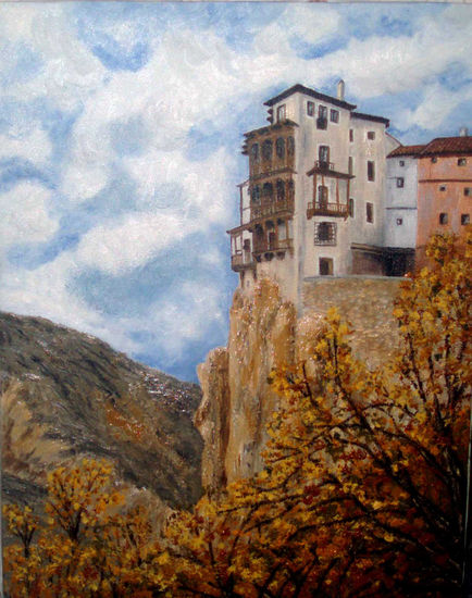 CASAS COLGADAS Oil Canvas Landscaping