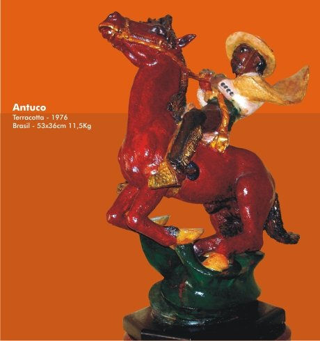 Antuco - 1976 Terracotta Figurative