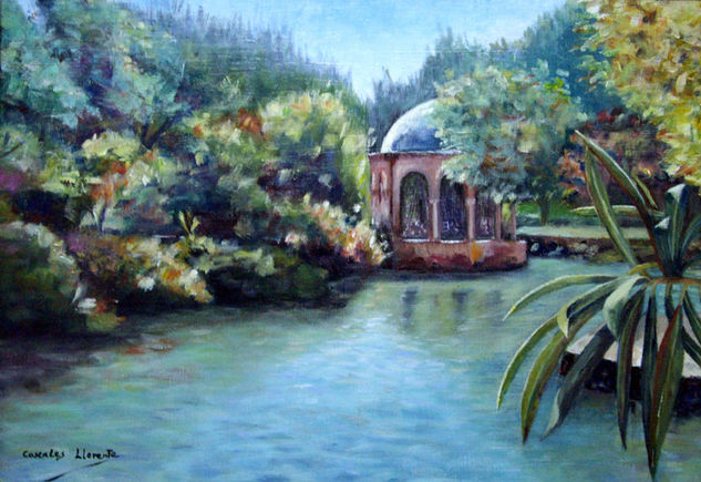 Otoño en Mª luisa Oil Canvas Landscaping