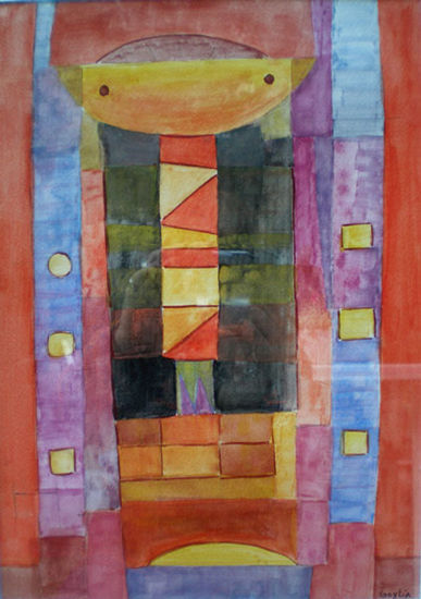 Dios sol Mixed media Canvas Others