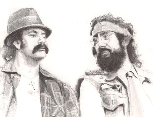 cheech and chong Pencil