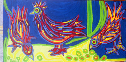 Gallinas mutantes...