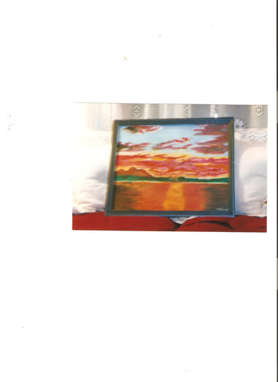 atardecer Oil Canvas Landscaping