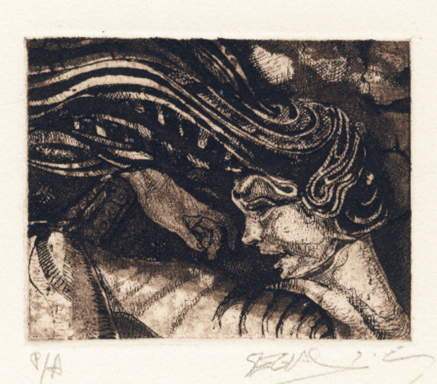 LA SIESTA DE UN FAUNO Etching Process