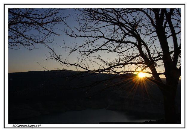 El último atardecer de 2007