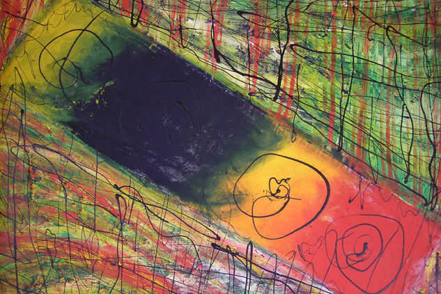 SÓLO PARA FLAUTA Mixed media Panel Others