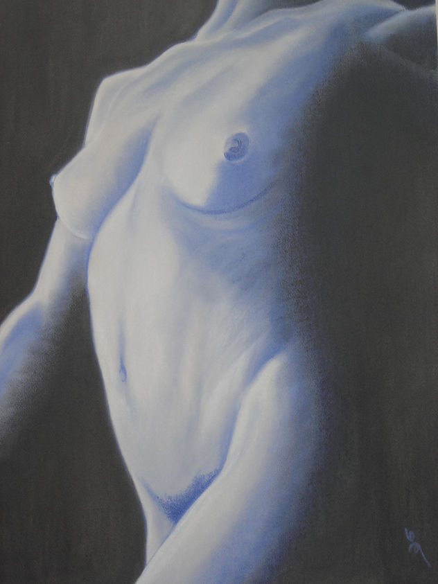 Desnudo Femenino II contraste