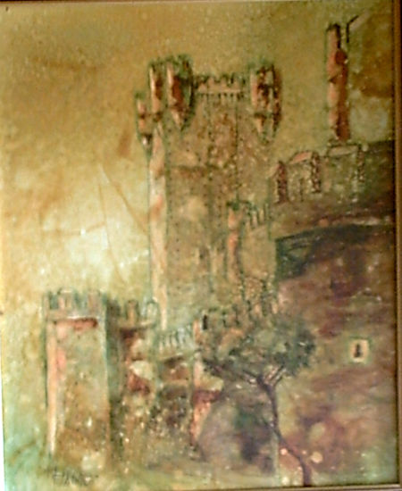 castillo de la mota Oil Panel Landscaping