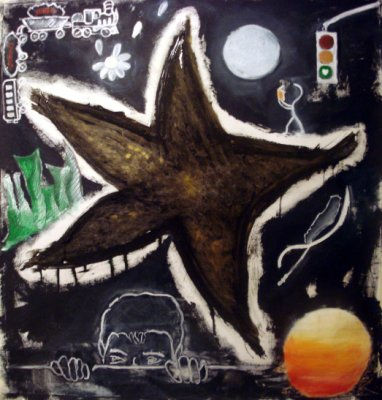 mi estrella Oil Canvas Landscaping