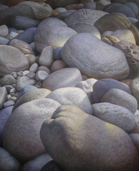 Piedras I Óleo Lienzo Paisaje