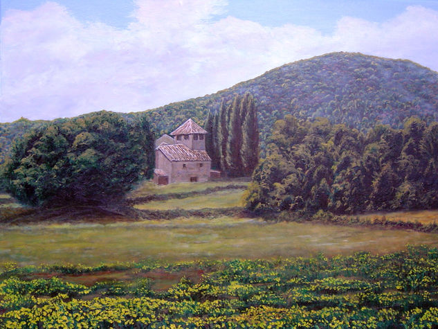 Sta. Margarida Óleo Lienzo Paisaje