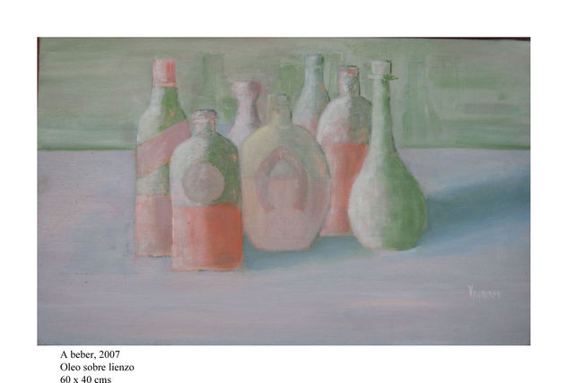 A beber Oil Canvas Still Life Paintings