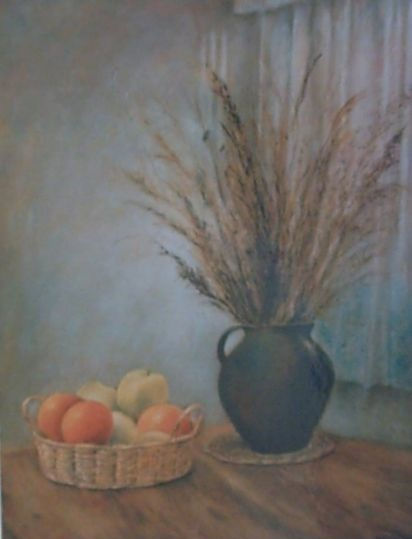 Jarrón de Carmen Oil Canvas Still Life Paintings