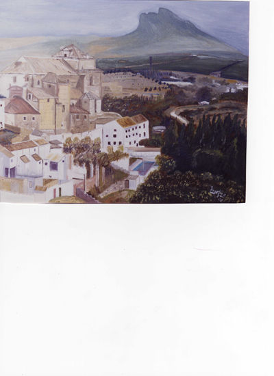 BARRIO DEL CARMEN Oil Canvas Landscaping