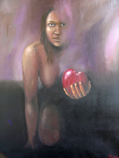 Eva Oil Canvas Figure Painting